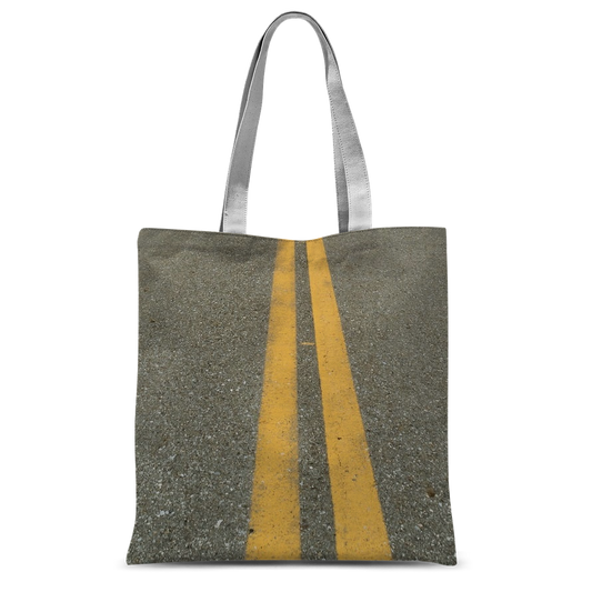 Road Classic Sublimation Tote Bag