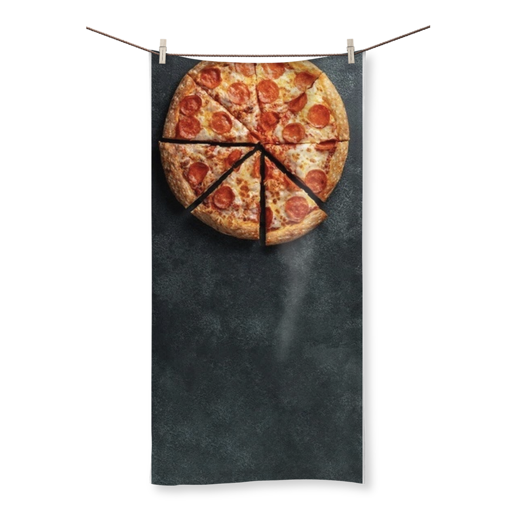 Pizza Sublimation All Over Towel