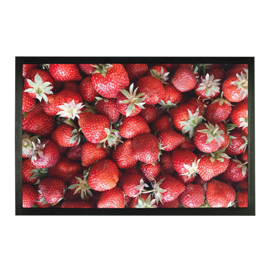 Strawberry Sublimation Doormat