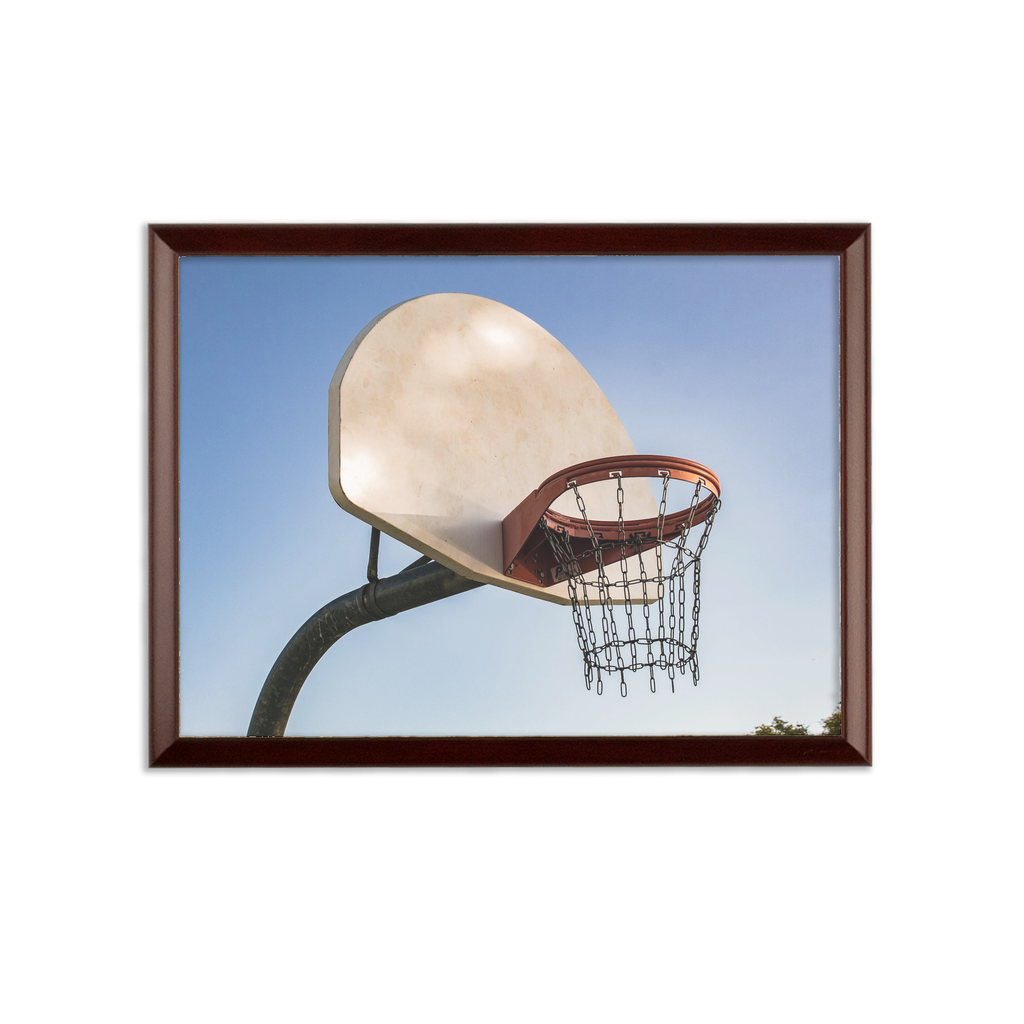 Basketball Sublimation Wall Plaque