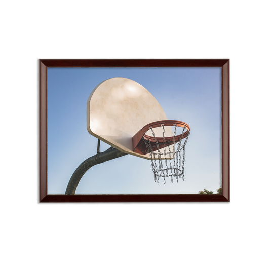Basketball Sublimation Wall Plaque