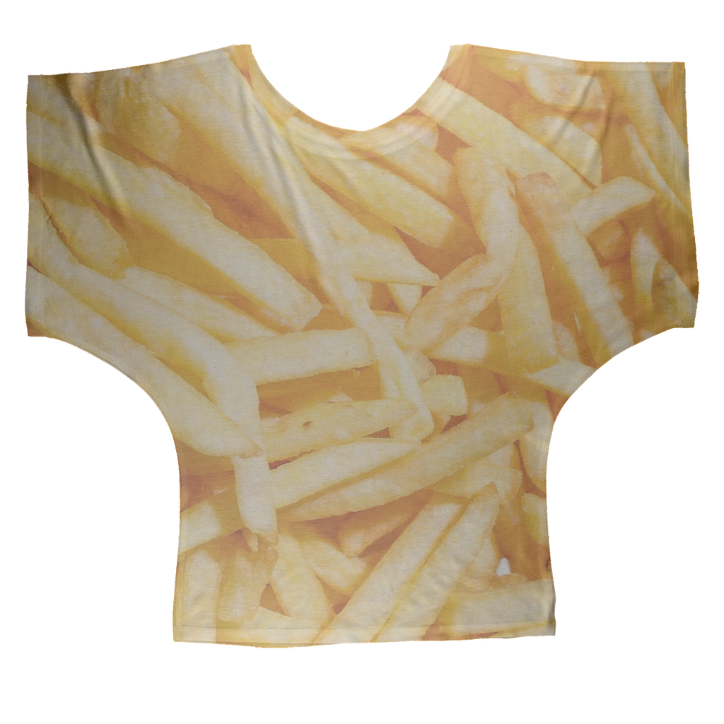 Fries Sublimation Batwing Top