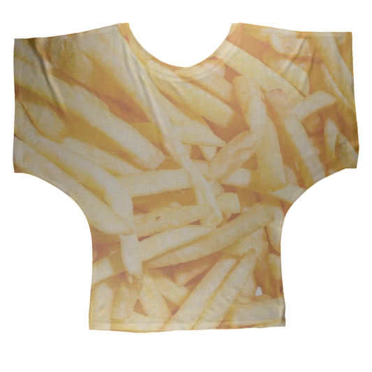 Fries Sublimation Batwing Top