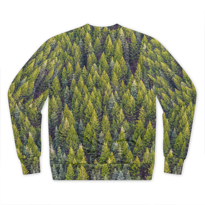 Forest Premium Cut and Sew Sublimation Unisex Sweatshirt