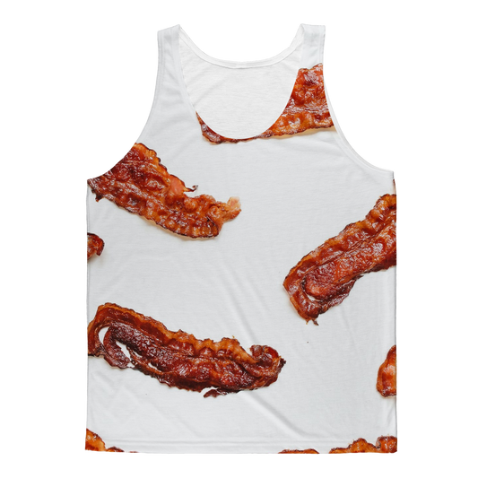 Bacon Classic Sublimation Adult Tank Top