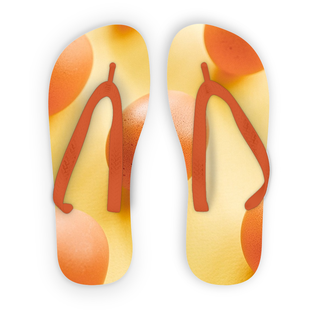 Eggs Adult Flip Flops