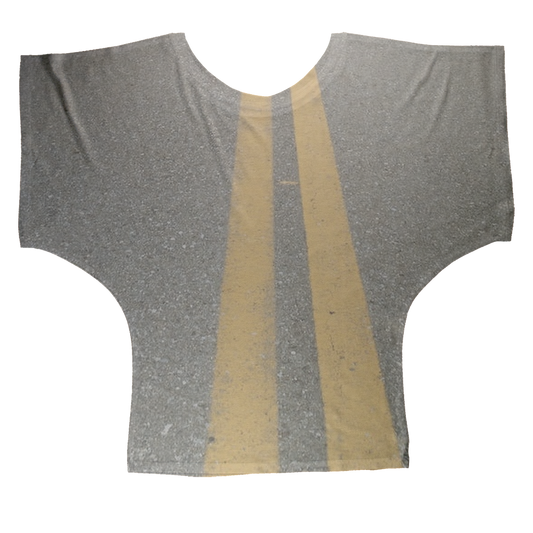 Road Sublimation Batwing Top