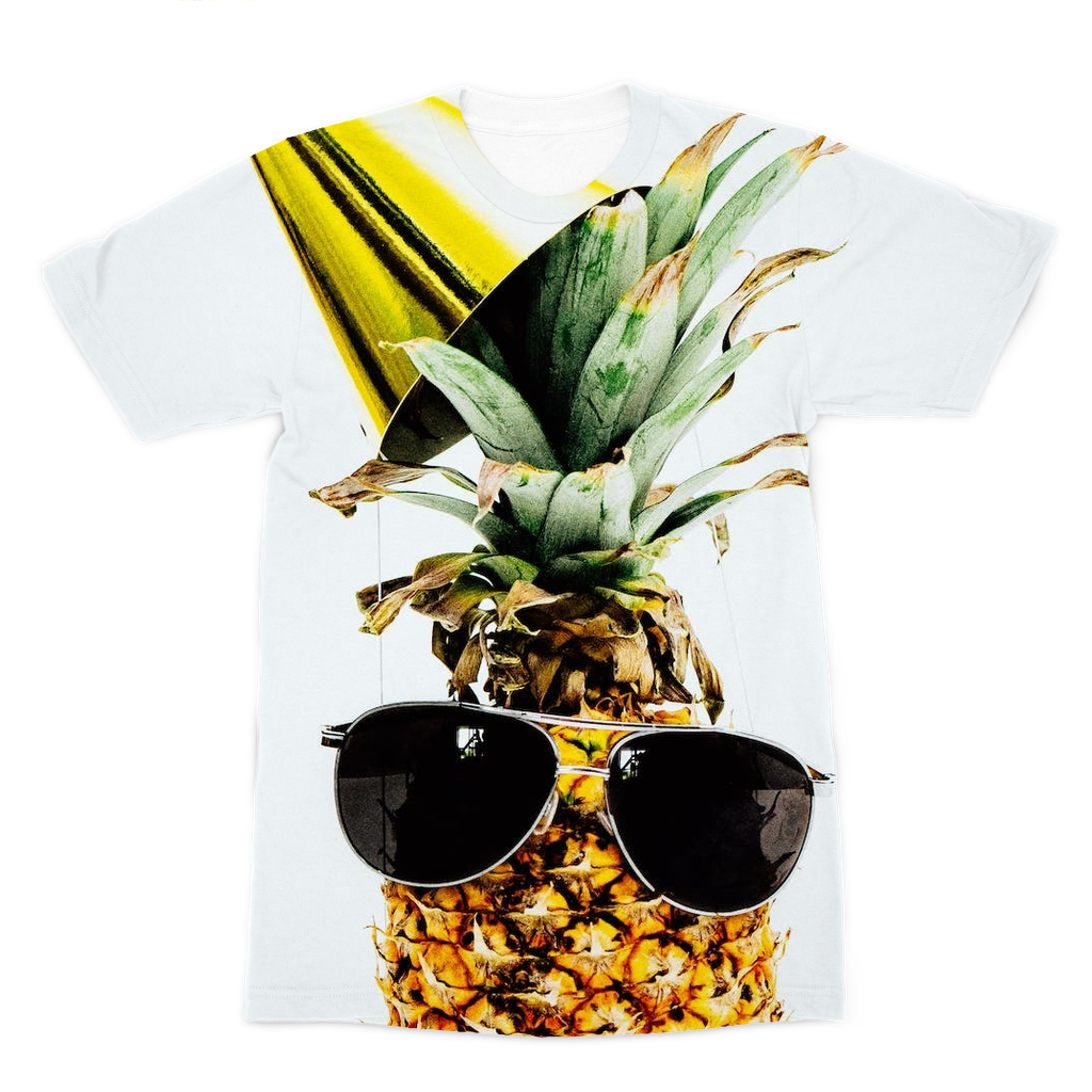 Pineapple Premium Sublimation Adult T-Shirt