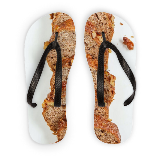 Banana Bread Kids Flip Flops