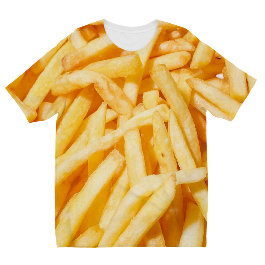 Fries Sublimation Kids T-Shirt