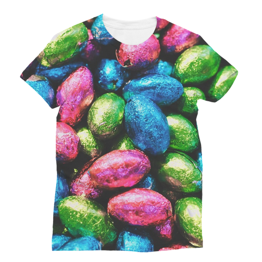 Easter Eggs Classic Sublimation Women's T-Shirt