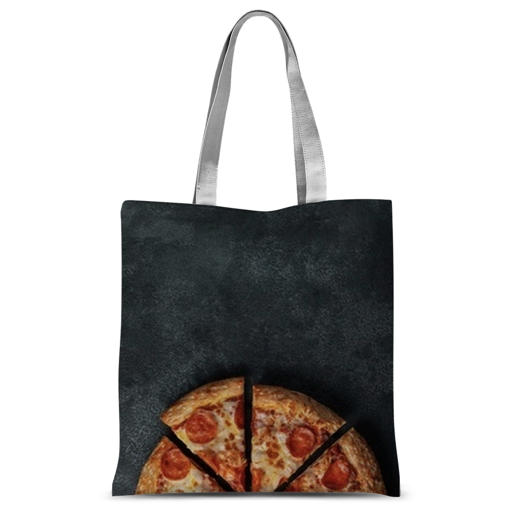 Pizza Classic Sublimation Tote Bag