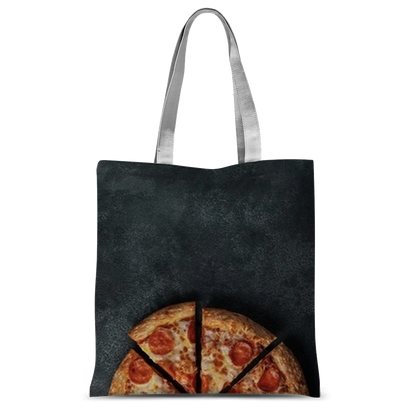 Pizza Classic Sublimation Tote Bag