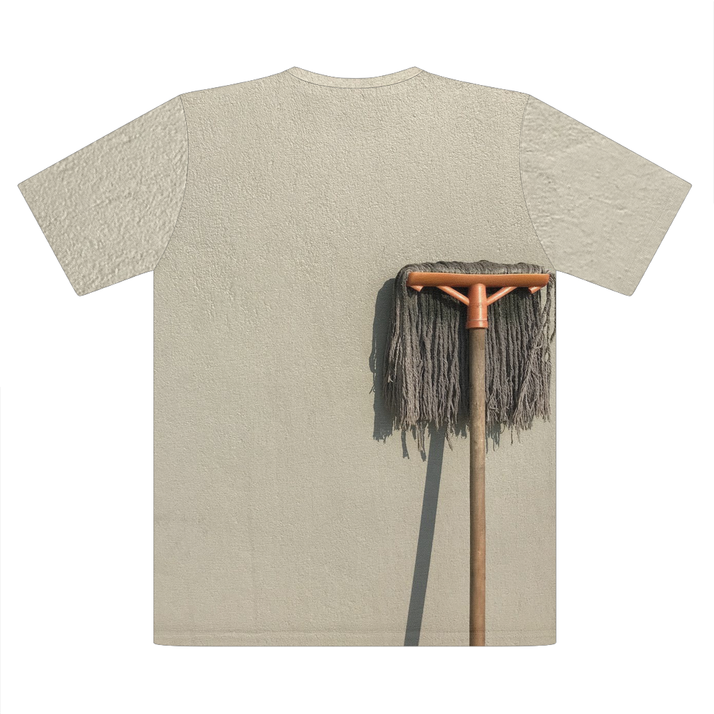 Mop Premium Cut and Sew Sublimation Unisex T-Shirt