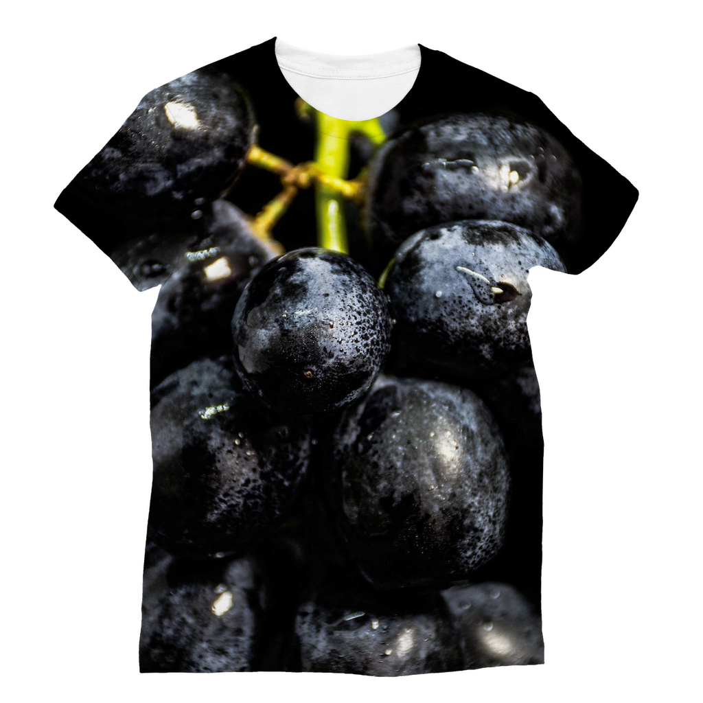 Grapes Classic Sublimation Women's T-Shirt