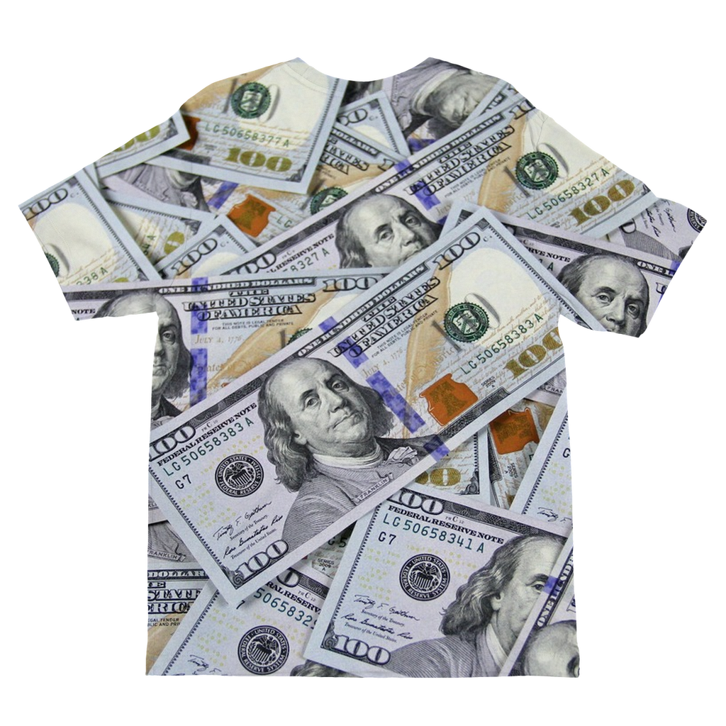 Money Sublimation Kids T-Shirt