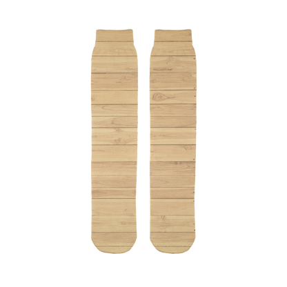 Wood Floor Sublimation Tube Sock