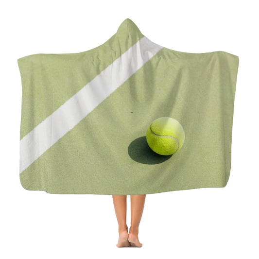 Tennis Classic Adult Hooded Blanket