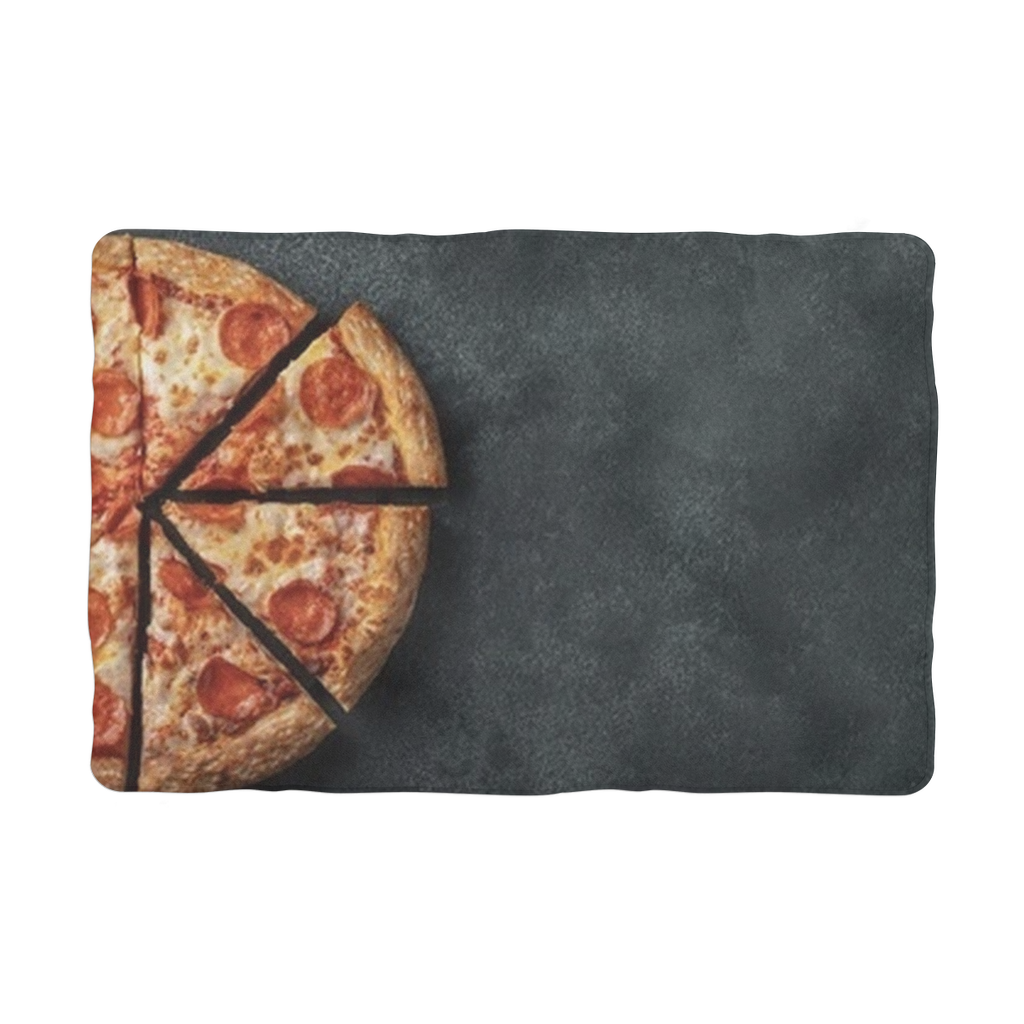 Pizza Sublimation Pet Blanket