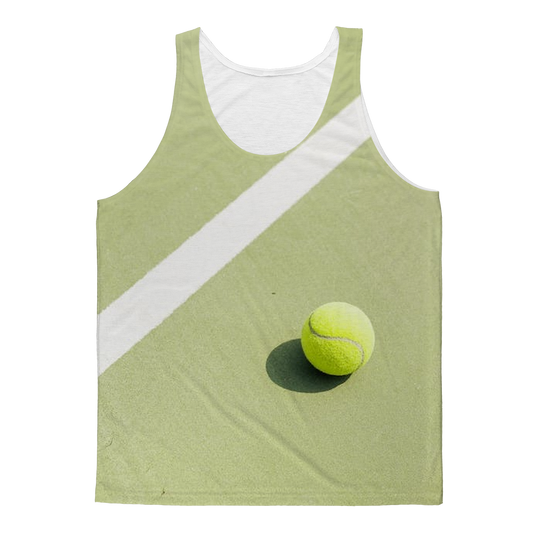 Tennis Classic Sublimation Adult Tank Top