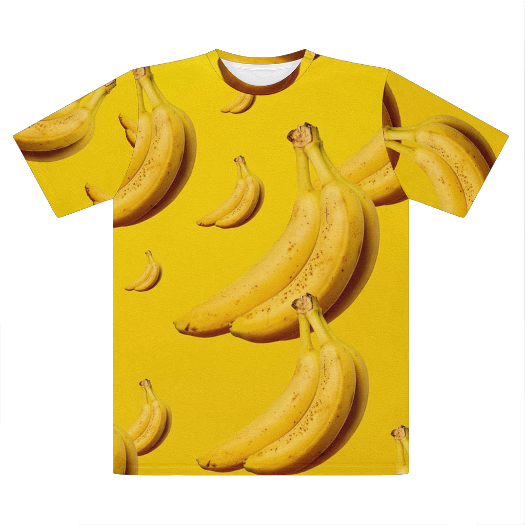 Banana Premium Cut and Sew Sublimation Unisex T-Shirt