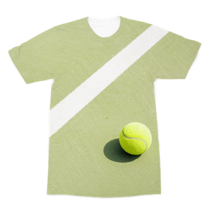 Tennis Premium Sublimation Adult T-Shirt