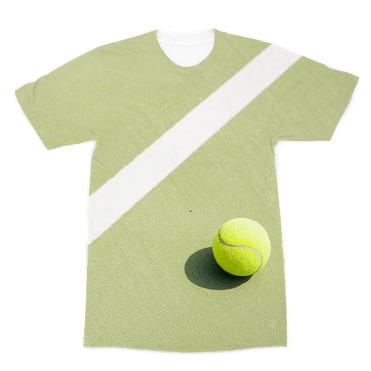 Tennis Premium Sublimation Adult T-Shirt