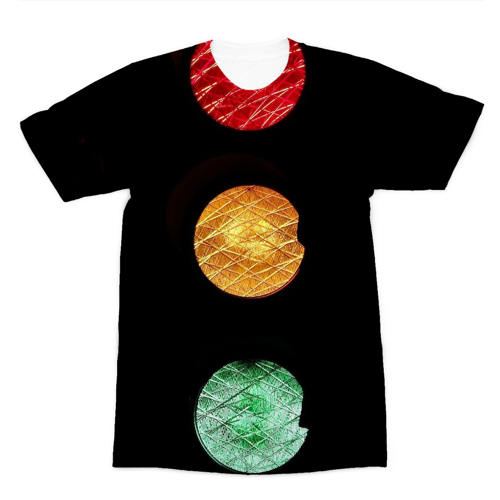 Traffic lights Premium Sublimation Adult T-Shirt