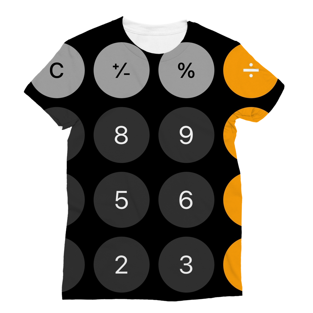 Calculator Classic Sublimation Women's T-Shirt