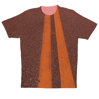 Road Sublimation Performance Adult T-Shirt