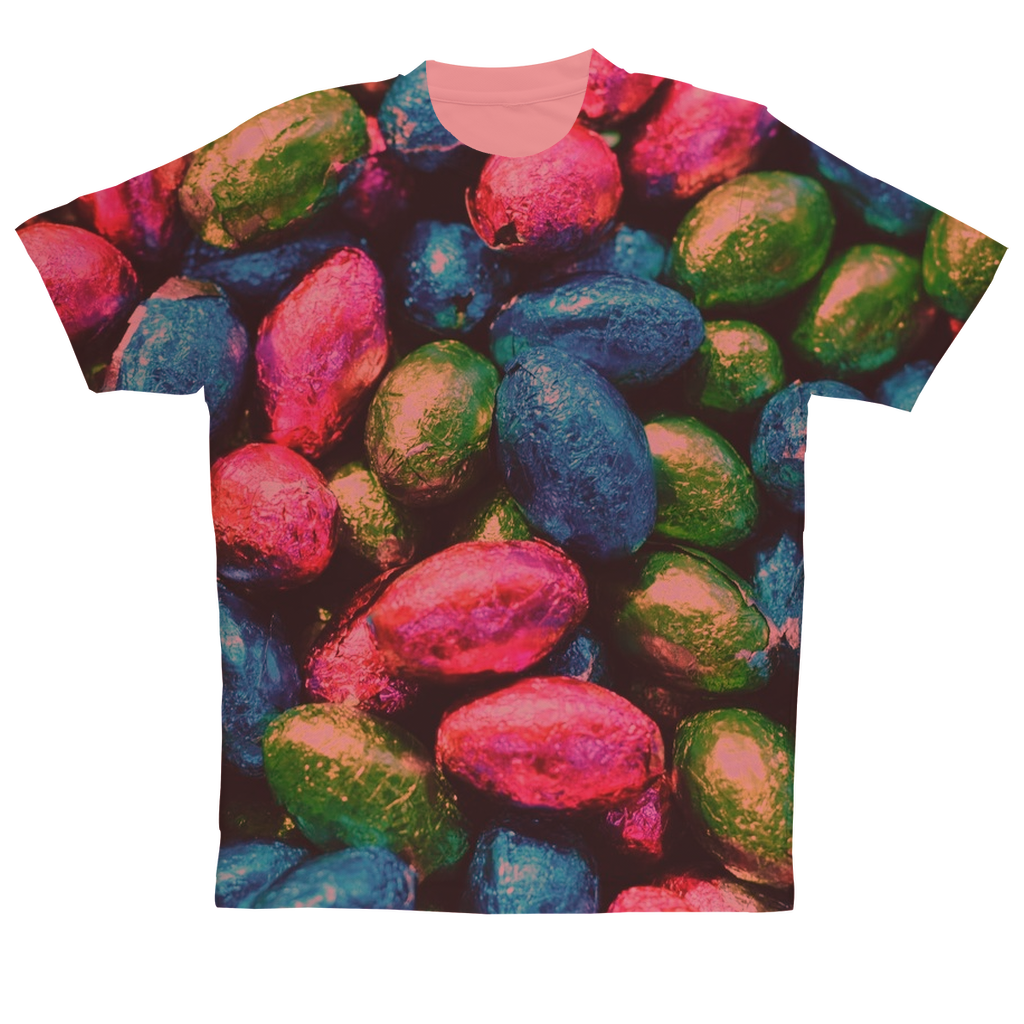 Easter Eggs Sublimation Performance Adult T-Shirt