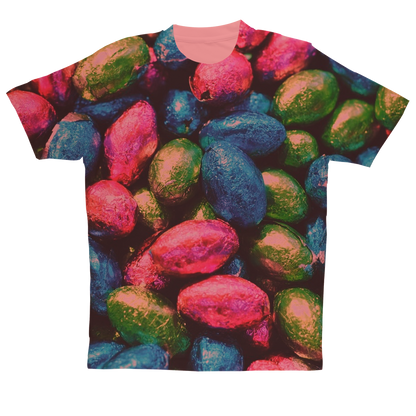 Easter Eggs Sublimation Performance Adult T-Shirt