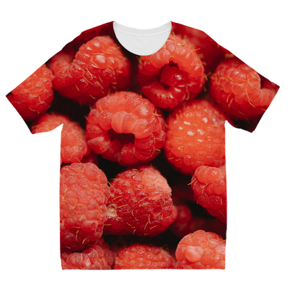 Raspberry Sublimation Kids T-Shirt