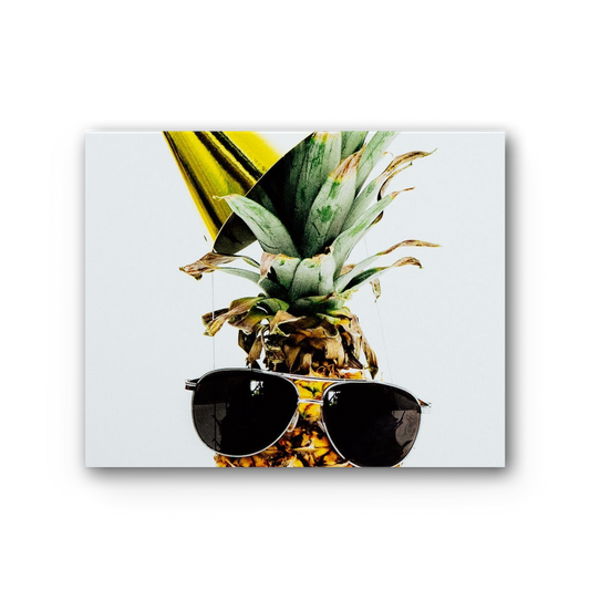 Pineapple Premium Stretched Canvas