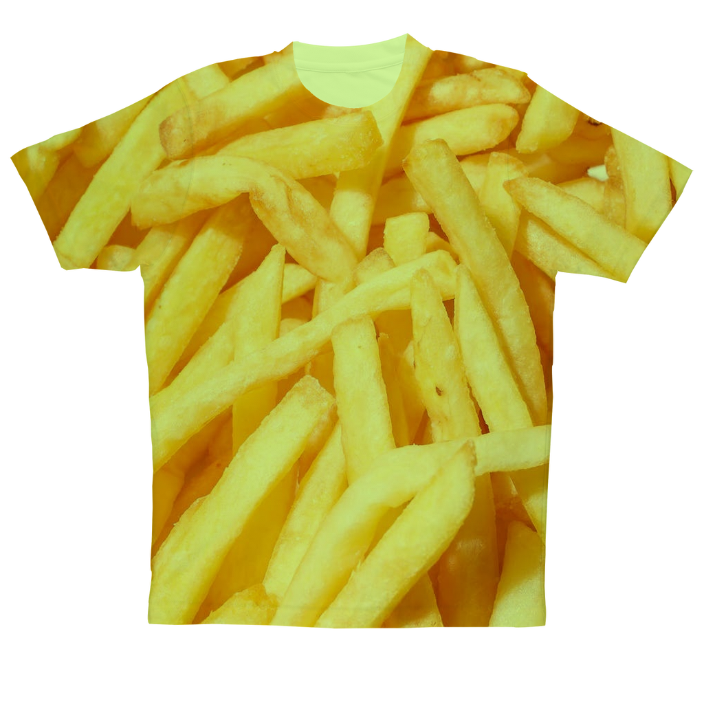 Fries Sublimation Performance Adult T-Shirt