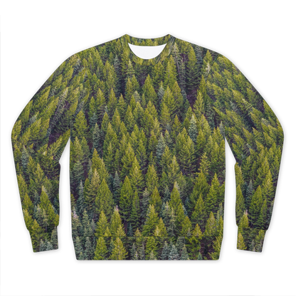 Forest Premium Cut and Sew Sublimation Unisex Sweatshirt