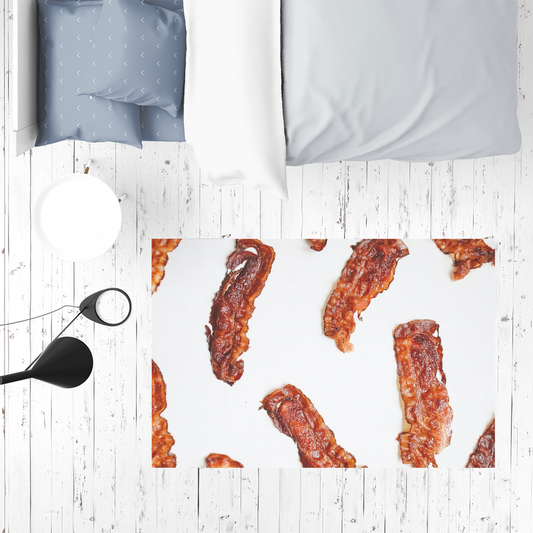 Bacon Sublimation Mat / Carpet / Rug / Play Mat / Pet Feeding Mat