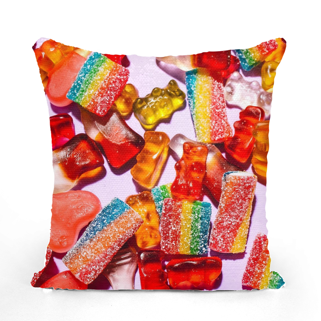 Candy Sequin Cushion Cover