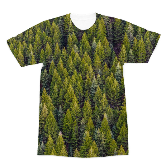 Forest Premium Sublimation Adult T-Shirt