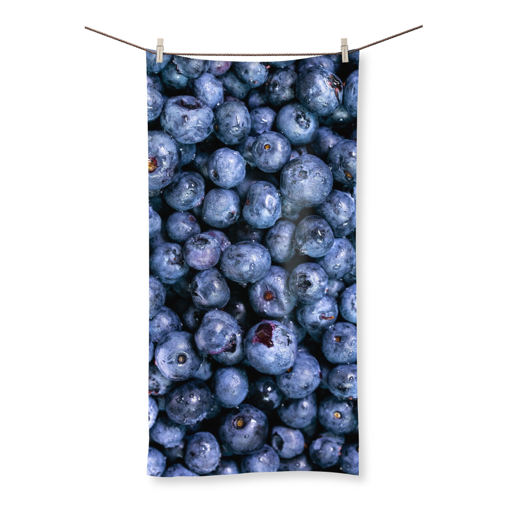 Blueberry Sublimation All Over Towel