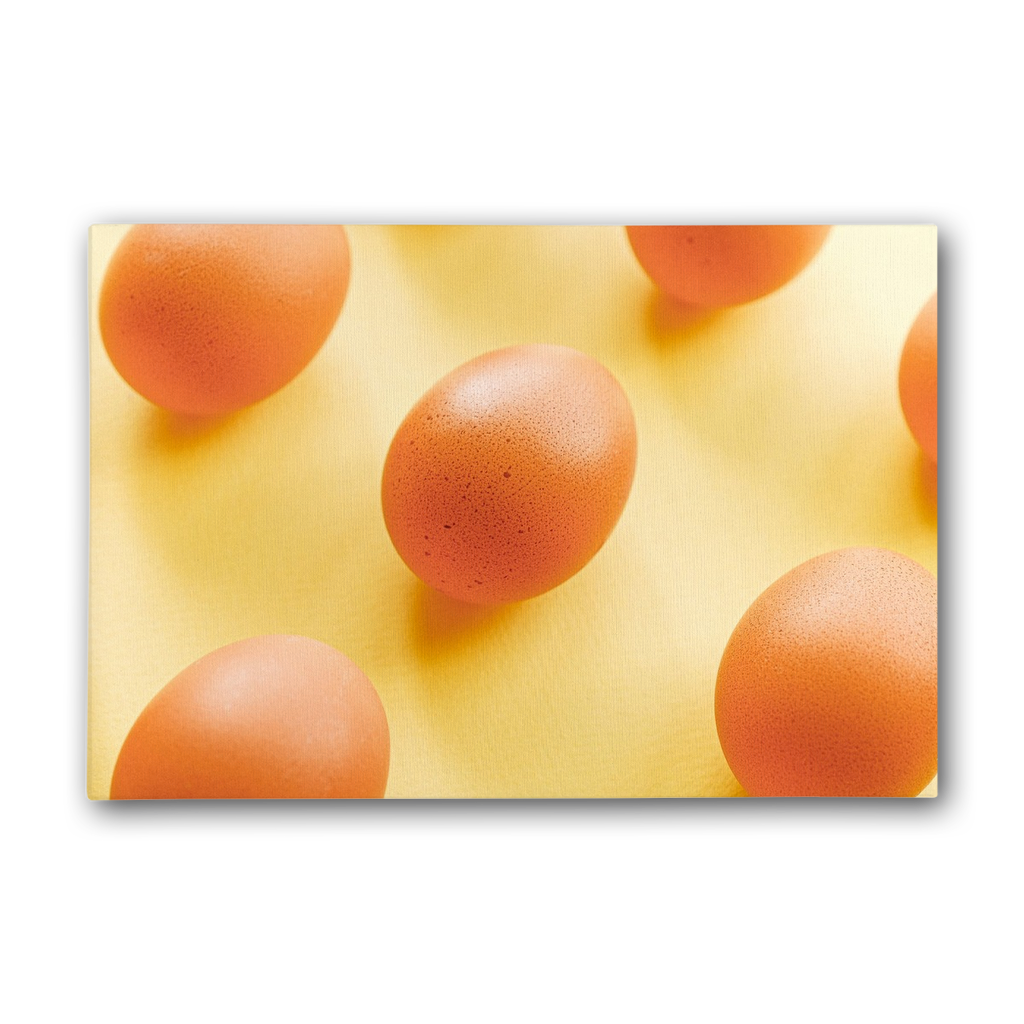 Eggs Premium Stretched Canvas