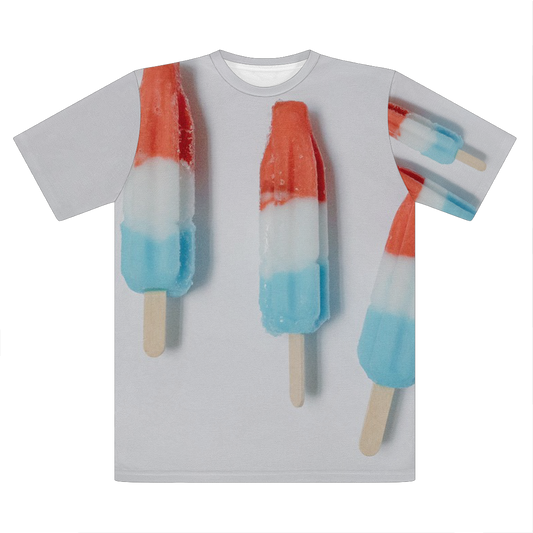 Popsicle Premium Cut and Sew Sublimation Unisex T-Shirt