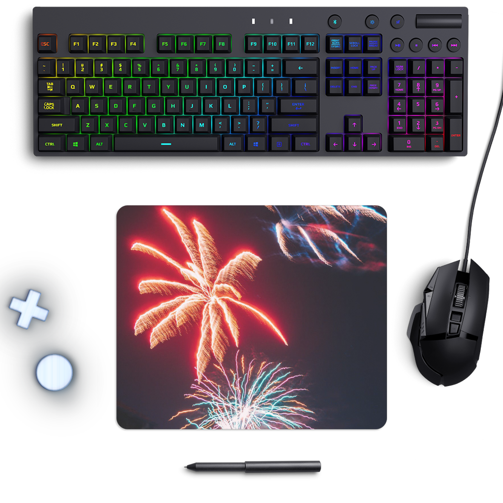 Fireworks Mouse Pad