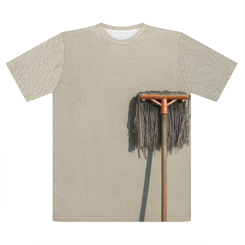 Mop Premium Cut and Sew Sublimation Unisex T-Shirt