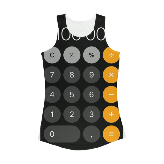 Calculator Women Performance Tank Top