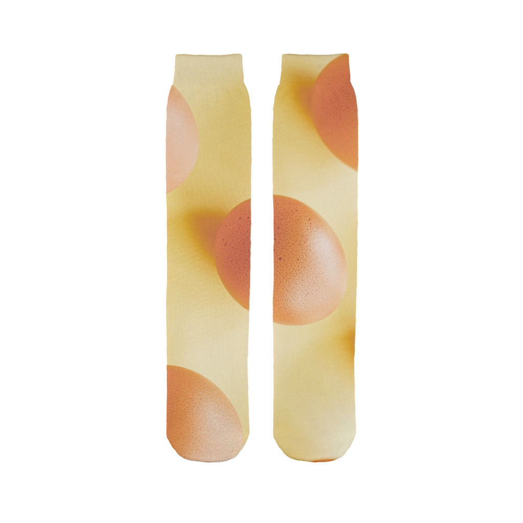 Eggs Sublimation Tube Sock