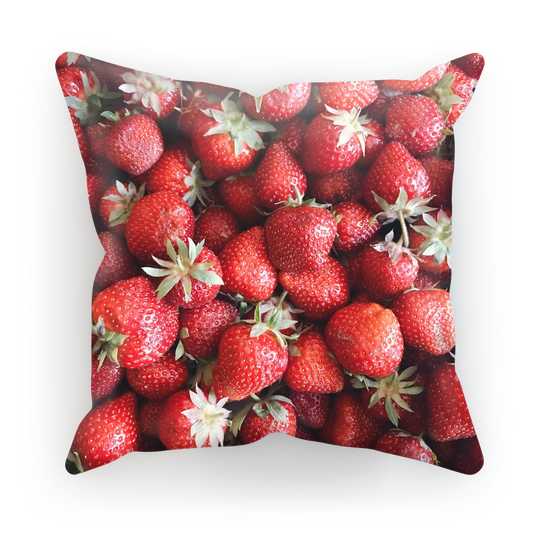 Strawberry Sublimation Cushion Cover