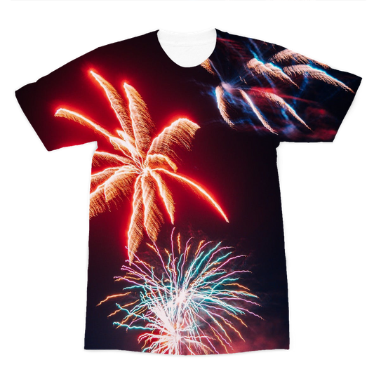 Fireworks Premium Sublimation Adult T-Shirt