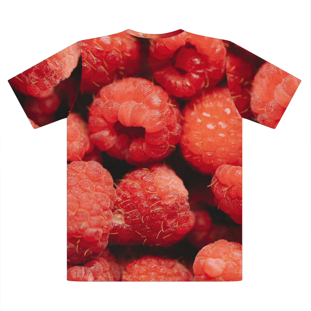 Raspberry Premium Cut and Sew Sublimation Unisex T-Shirt