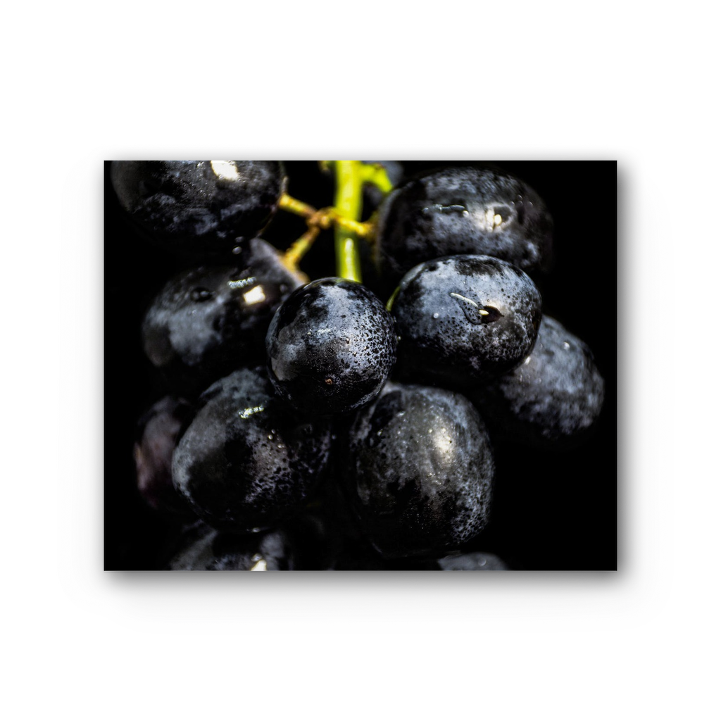 Grapes Premium Stretched Canvas